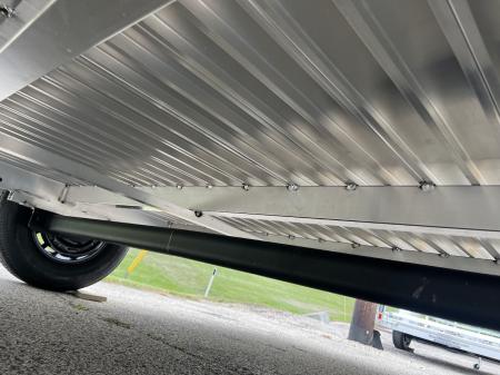 New 2027 Black Rhino Aluminum 81"X14' LSS714A-5K w/ Brakes, Toolbox & Bi-Fold Gate (UTV / Side by Side) Utility Trailer
