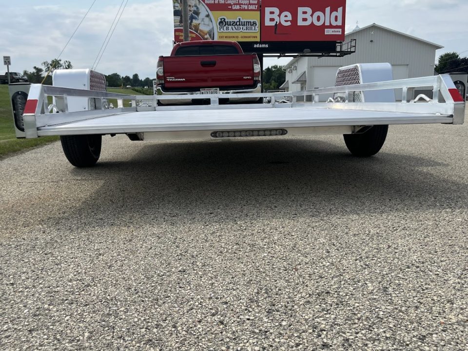 New 2027 Black Rhino Aluminum 77"x12' TS8112A Low Profile (Equipment / ATV / UTV / Side by Side) Tilt Trailer