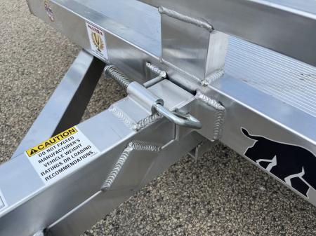 New 2027 Black Rhino Aluminum 77"x12' TS8112A Low Profile (Equipment / ATV / UTV / Side by Side) Tilt Trailer
