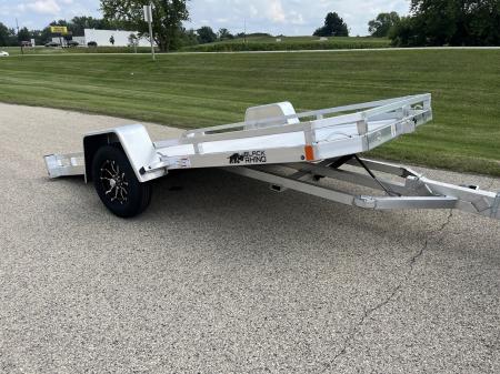 New 2027 Black Rhino Aluminum 77"x12' TS8112A Low Profile (Equipment / ATV / UTV / Side by Side) Tilt Trailer