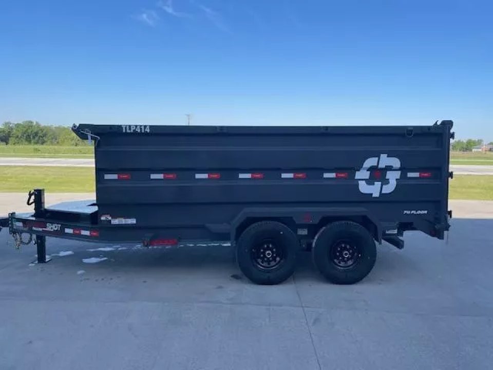 New 2026 Buckshot MFG TLP414 Dump Trailer