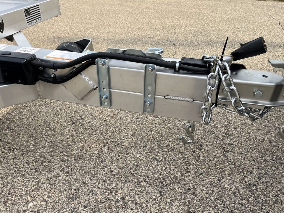 New 2027 Black Rhino Aluminum 77"x14' TS8114A-5K Low Profile w/ Brakes (ATV / UTV / Side by Side) Tilt Trailer