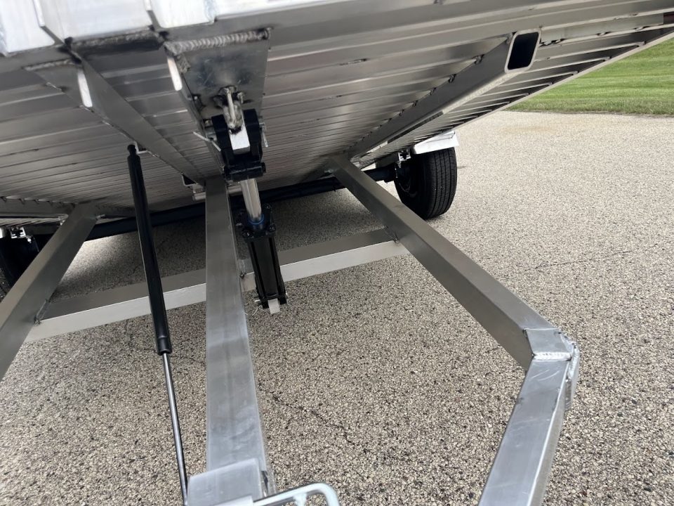New 2027 Black Rhino Aluminum 77"x14' TS8114A-5K Low Profile w/ Brakes (ATV / UTV / Side by Side) Tilt Trailer