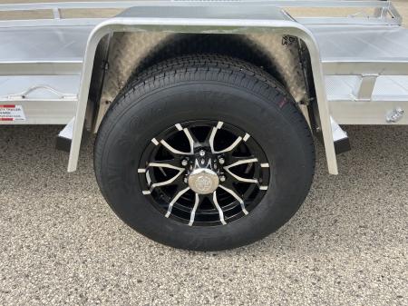 New 2027 Black Rhino Aluminum 77"x14' TS8114A-5K Low Profile w/ Brakes (ATV / UTV / Side by Side) Tilt Trailer
