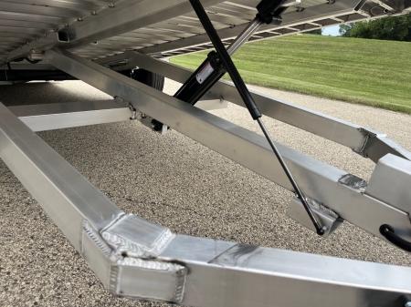 New 2027 Black Rhino Aluminum 77"x14' TS8114A-5K Low Profile w/ Brakes (ATV / UTV / Side by Side) Tilt Trailer