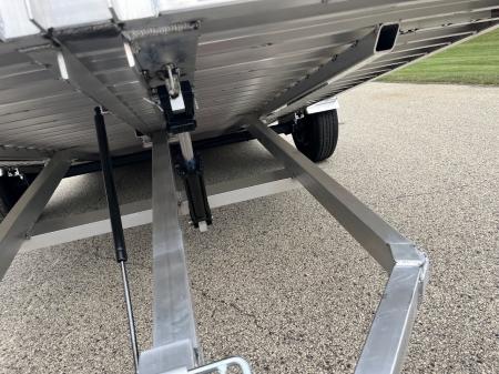New 2027 Black Rhino Aluminum 77"x14' TS8114A-5K Low Profile w/ Brakes (ATV / UTV / Side by Side) Tilt Trailer