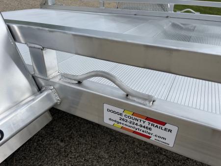 New 2027 Black Rhino Aluminum 77"x14' TS8114A-5K Low Profile w/ Brakes (ATV / UTV / Side by Side) Tilt Trailer