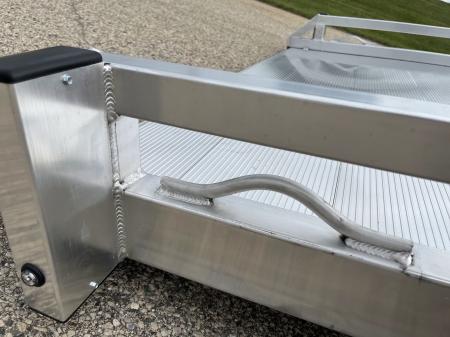 New 2027 Black Rhino Aluminum 77"x14' TS8114A-5K Low Profile w/ Brakes (ATV / UTV / Side by Side) Tilt Trailer