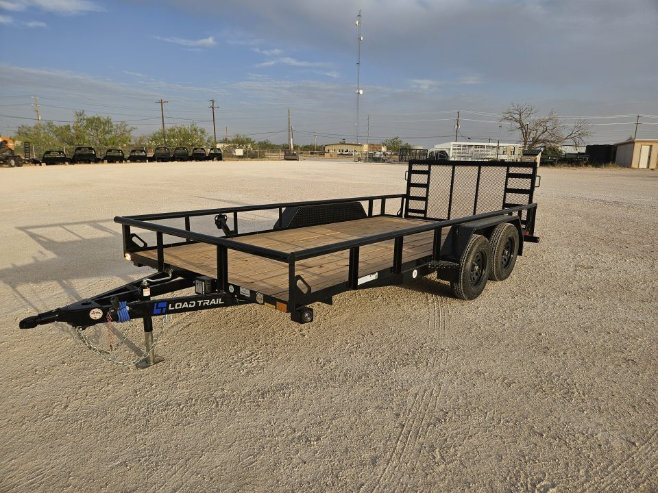 New 2026 Load Trail 7K 18' Utility Trailer w/ Gate