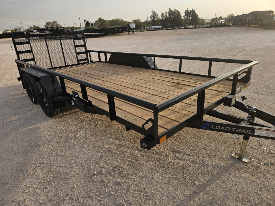 New 2026 Load Trail 7K 18' Utility Trailer w/ Gate