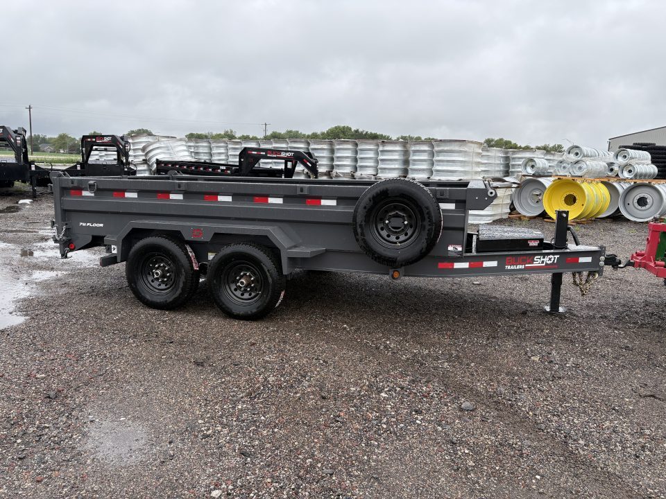 New 2026 Buckshot MFG LP214 Dump Trailer