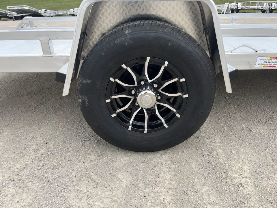 New 2027 Black Rhino Aluminum 77"x14' TS8114A-5K Low Profile w/ Brakes (ATV / UTV / Side by Side) Tilt Trailer
