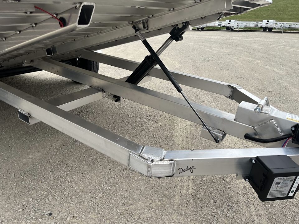 New 2027 Black Rhino Aluminum 77"x14' TS8114A-5K Low Profile w/ Brakes (ATV / UTV / Side by Side) Tilt Trailer