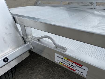 New 2027 Black Rhino Aluminum 77"x14' TS8114A-5K Low Profile w/ Brakes (ATV / UTV / Side by Side) Tilt Trailer