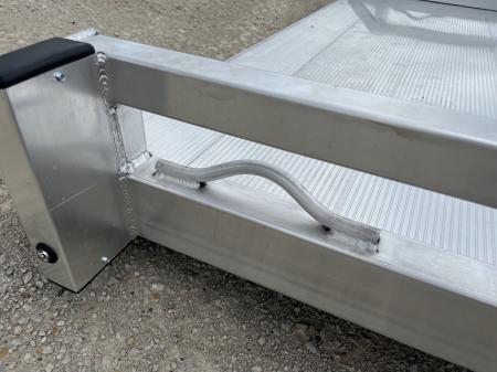 New 2027 Black Rhino Aluminum 77"x14' TS8114A-5K Low Profile w/ Brakes (ATV / UTV / Side by Side) Tilt Trailer