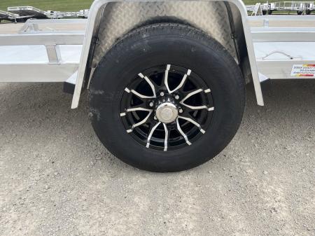 New 2027 Black Rhino Aluminum 77"x14' TS8114A-5K Low Profile w/ Brakes (ATV / UTV / Side by Side) Tilt Trailer