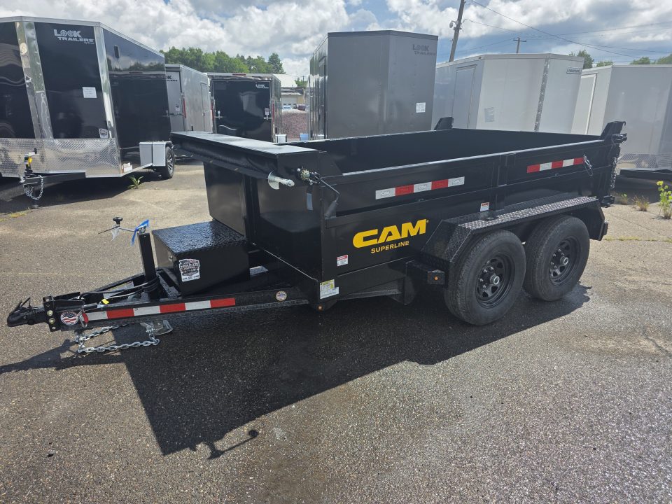 New 2026 Cam Superline 6X10 11.1K - RAMPS Dump Trailer