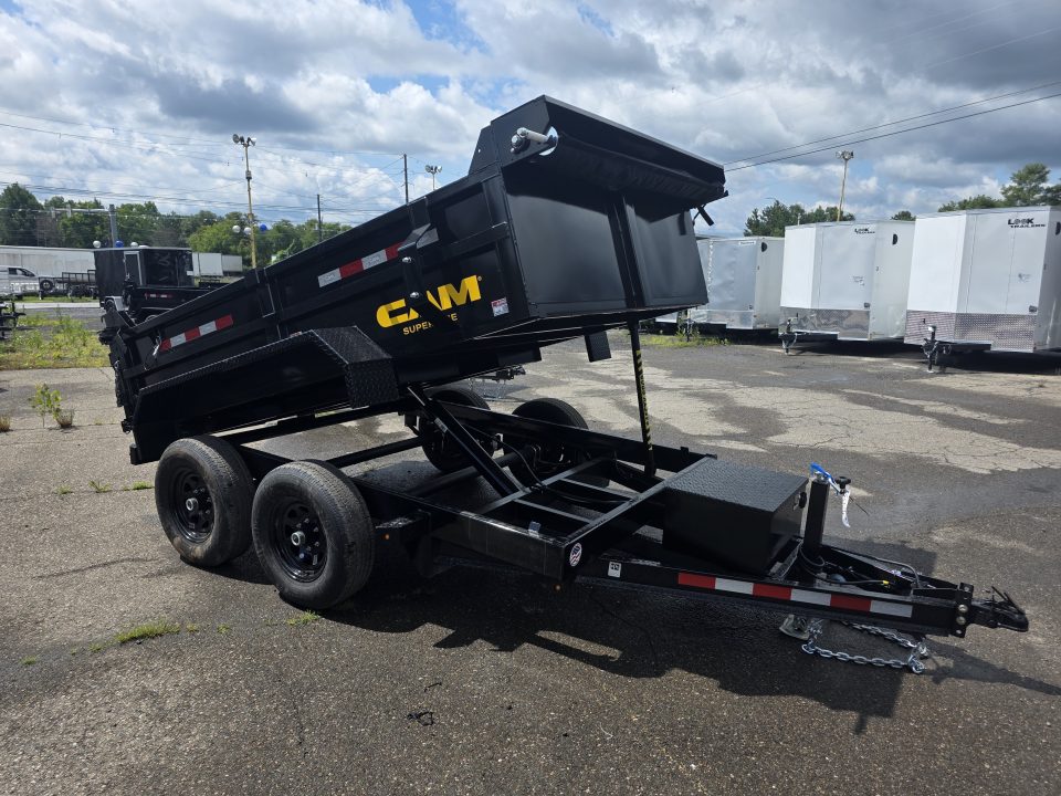 New 2026 Cam Superline 6X10 11.1K - RAMPS Dump Trailer