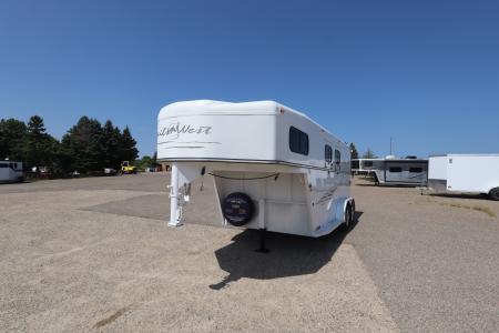 Used 2008 Trails West 2HR GN Horse Trailer