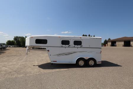 Used 2008 Trails West 2HR GN Horse Trailer