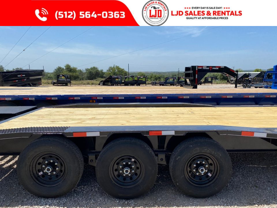 New 2026 Tiger - Gooseneck Drive Over Fender EquipmentTrailer 32'