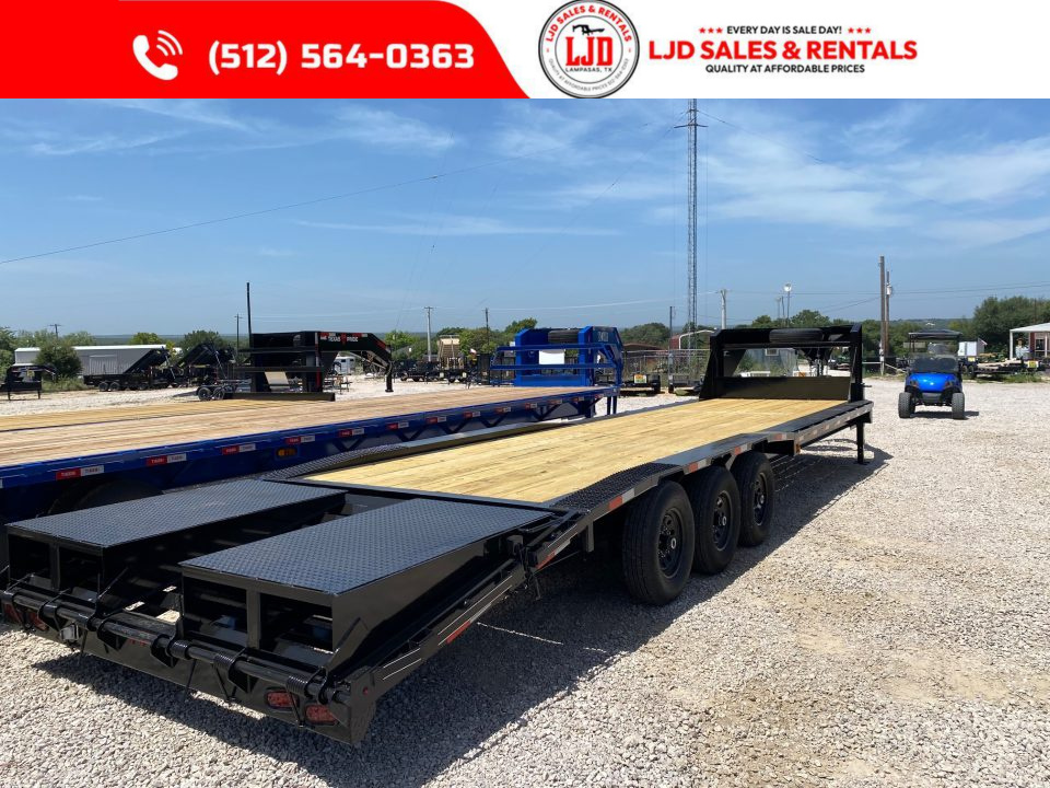 New 2026 Tiger - Gooseneck Drive Over Fender EquipmentTrailer 32'