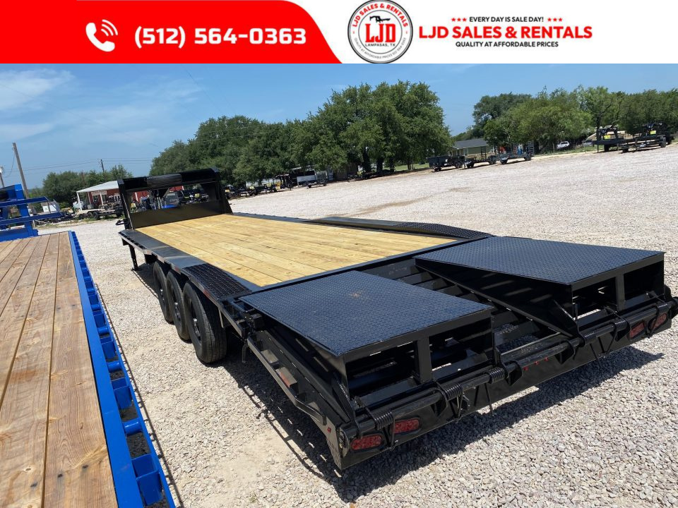 New 2026 Tiger - Gooseneck Drive Over Fender EquipmentTrailer 32'