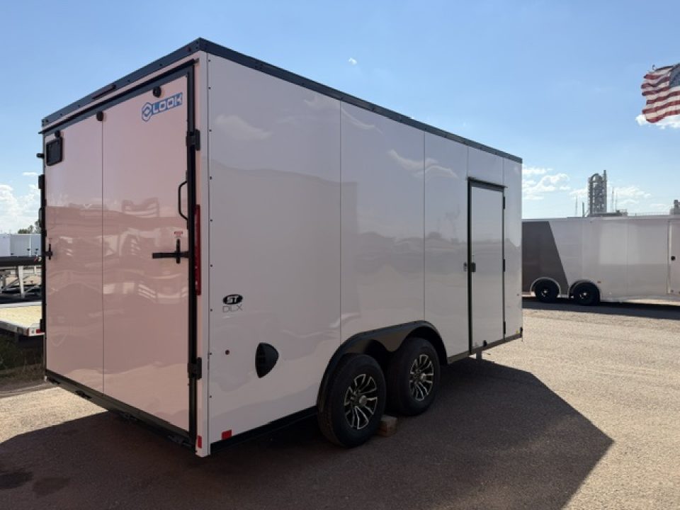 New 2026 Look Trailers Cargo / Enclosed Trailer 8.5X16 ST DLX- W/ D-RINGS- 10K- See Upgrades
