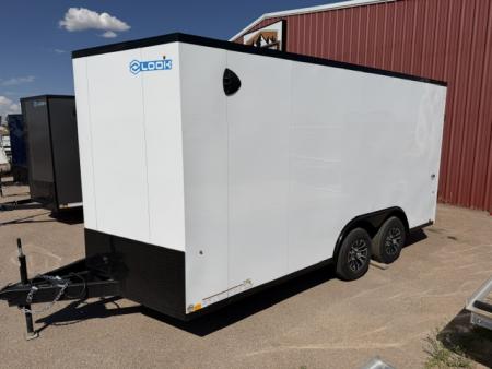 New 2026 Look Trailers Cargo / Enclosed Trailer 8.5X16 ST DLX- W/ D-RINGS- 10K- See Upgrades