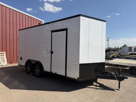 New 2026 Look Trailers Cargo / Enclosed Trailer 8.5X16 ST DLX- W/ D-RINGS- 10K- See Upgrades