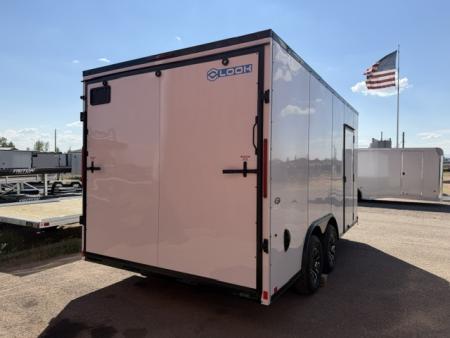 New 2026 Look Trailers Cargo / Enclosed Trailer 8.5X16 ST DLX- W/ D-RINGS- 10K- See Upgrades