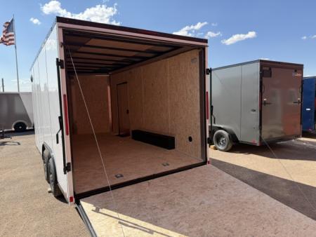 New 2026 Look Trailers Cargo / Enclosed Trailer 8.5X16 ST DLX- W/ D-RINGS- 10K- See Upgrades