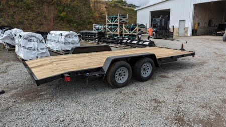 New 2026 Quality 18' Econo Car Hauler w/ 2' Dove