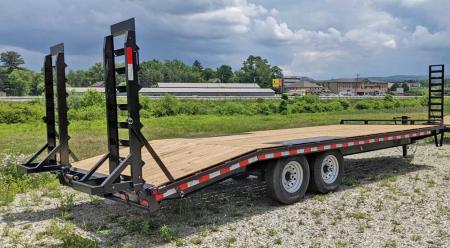 New 2027 Quality 18+5 HD Pro Deckover Tagalong w/ Stand Up Ramps