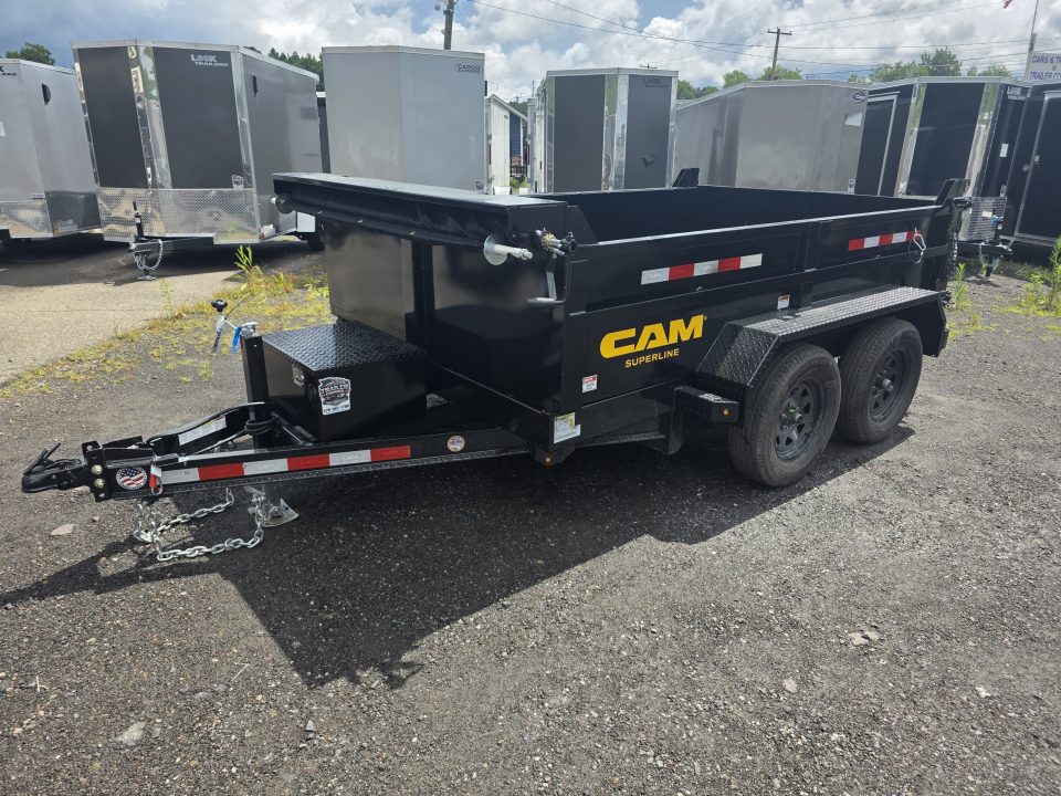 New 2026 Cam Superline 6X10 7K - RAMPS Dump Trailer