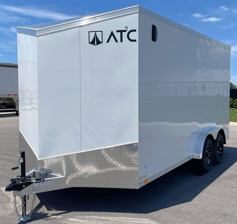 New 7.5 x 16 Sto 400 7' Tall Aluminum Cargo / Enclosed Trailer