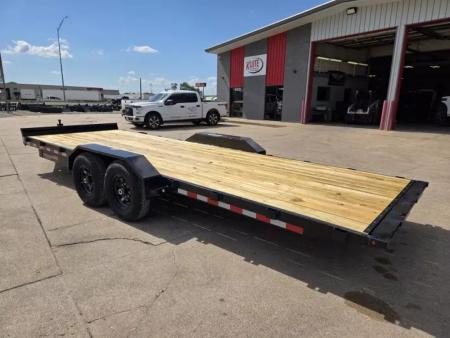 New 2027 H&H Trailers 82x22 Electric Tilt Speed Loader 14k Equipment Trailer