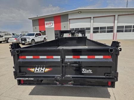 New 2027 H&H Trailers 83x16 Industrial Gooseneck 16K Dump Trailer