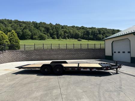 New PJ Trailers 22' Hydraulic Dampening Tilt (TY)