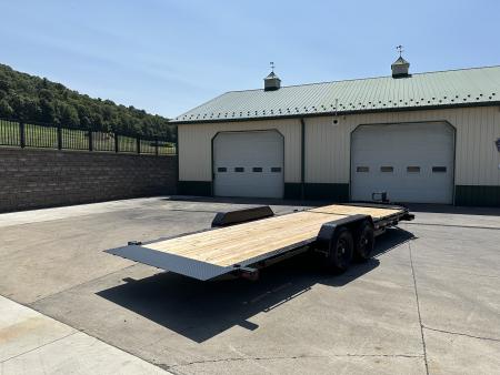 New PJ Trailers 22' Hydraulic Dampening Tilt (TY)