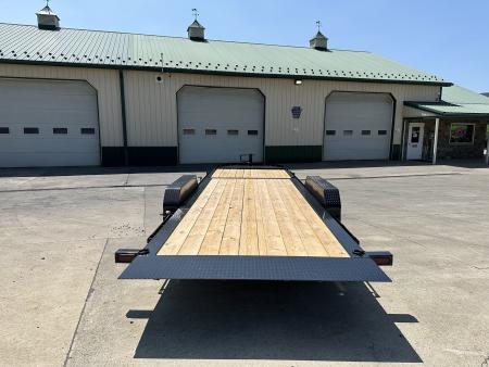 New PJ Trailers 22' Hydraulic Dampening Tilt (TY)