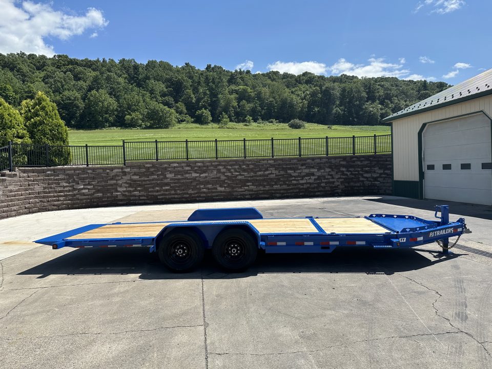New PJ Trailers 20' Hydraulic Dampening Tilt (TY)