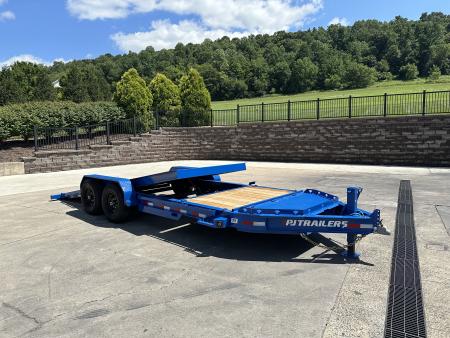 New PJ Trailers 20' Hydraulic Dampening Tilt (TY)