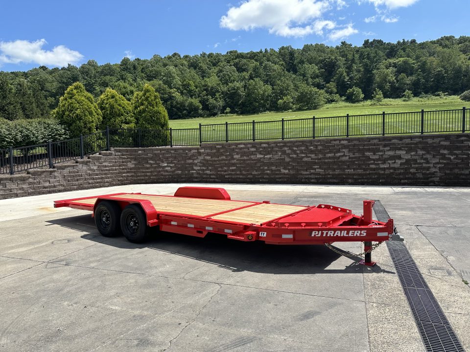New PJ Trailers 20' Hydraulic Dampening Tilt (TY)