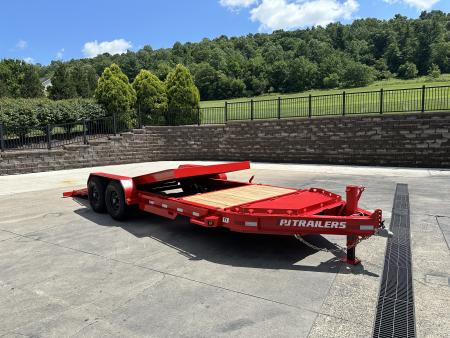 New PJ Trailers 20' Hydraulic Dampening Tilt (TY)