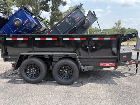 New 2027 Covered Wagon 6x10 Dump, 2' Sides, 7K GVWR, Tarp