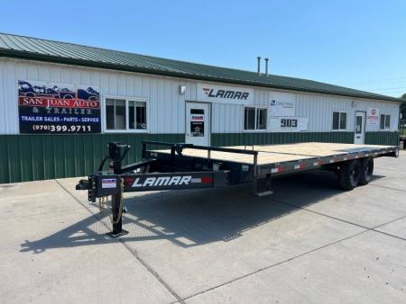 New 2027 Lamar Trailers 102 x22' Deckover Flatbed Trailer