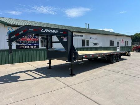 New 2027 Lamar Trailers 102 x25' GN Deckover Gooseneck Bodies