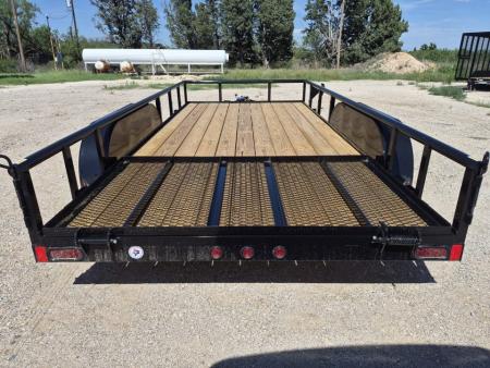New 2027 East Texas 16' 7K Utility w/ Gate