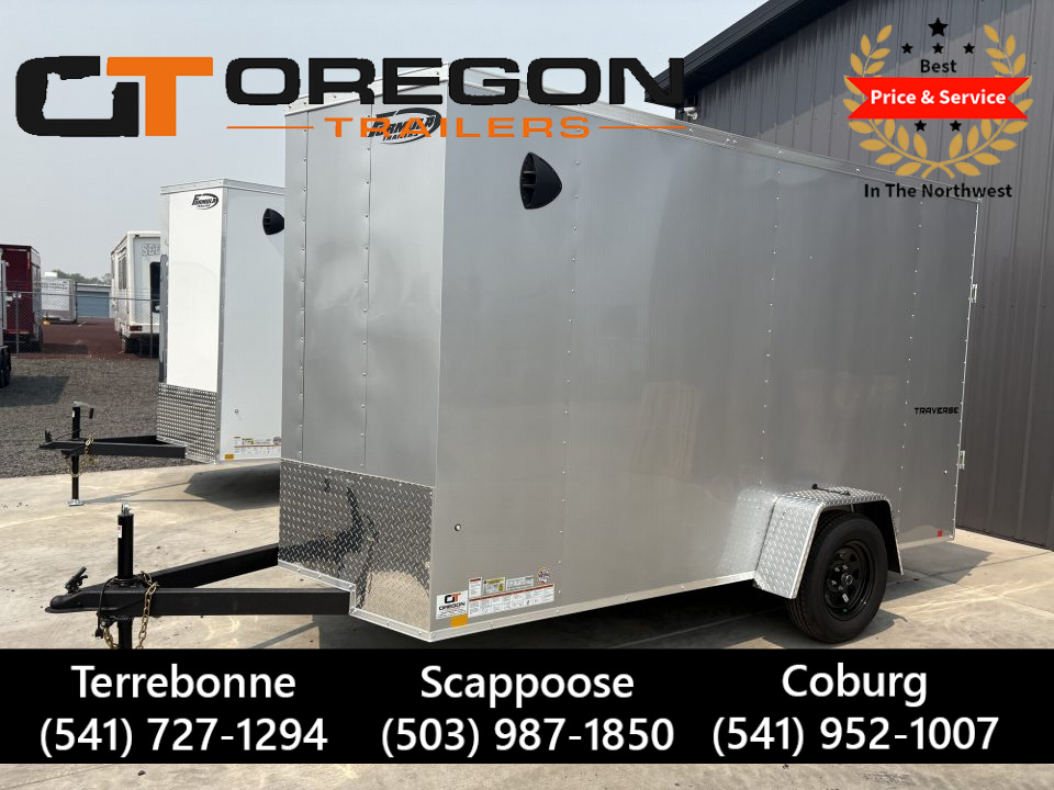 New 6X12 3K Traverse Enclosed Cargo